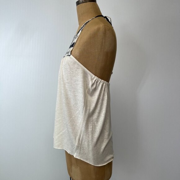 Billabong Blouse Women Small Crochet Sleeveless Halter Tie Beach Party Core Ex - Picture 6 of 11